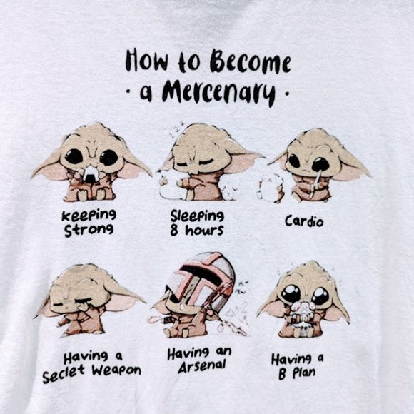 Star Wars Baby Yoda Unisex Tee - Picture 2 of 3